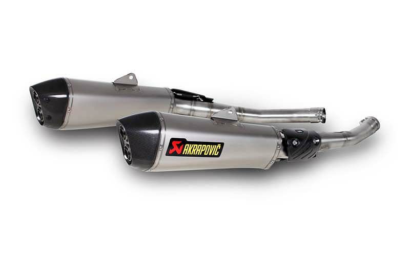 アクラポヴィッチ(AKRAPOVIC) スリップオン・マフラー e1仕様 チタン