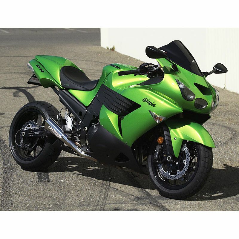 SADDLEMEN GEL-CHANNEL スポーツバイクシート スエード ZX-14R Ninja