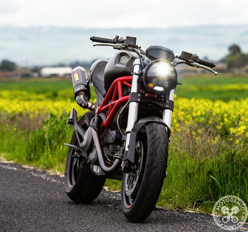 MOTODEMIC EVO-S LED ヘッドライト Monster 696/796/1100 | バイク