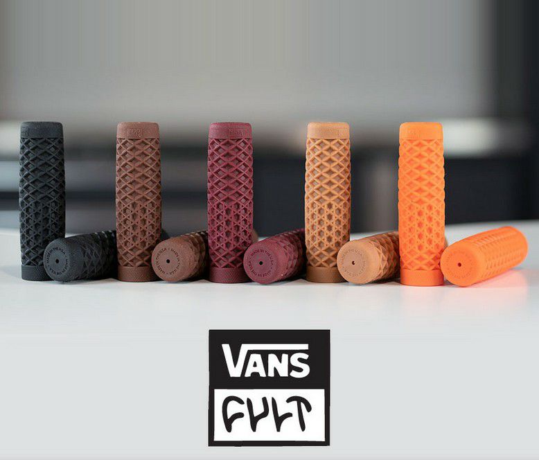 ODI x VANS x CULT グリップ 1インチ(25.4mm) ブラウン | バイク
