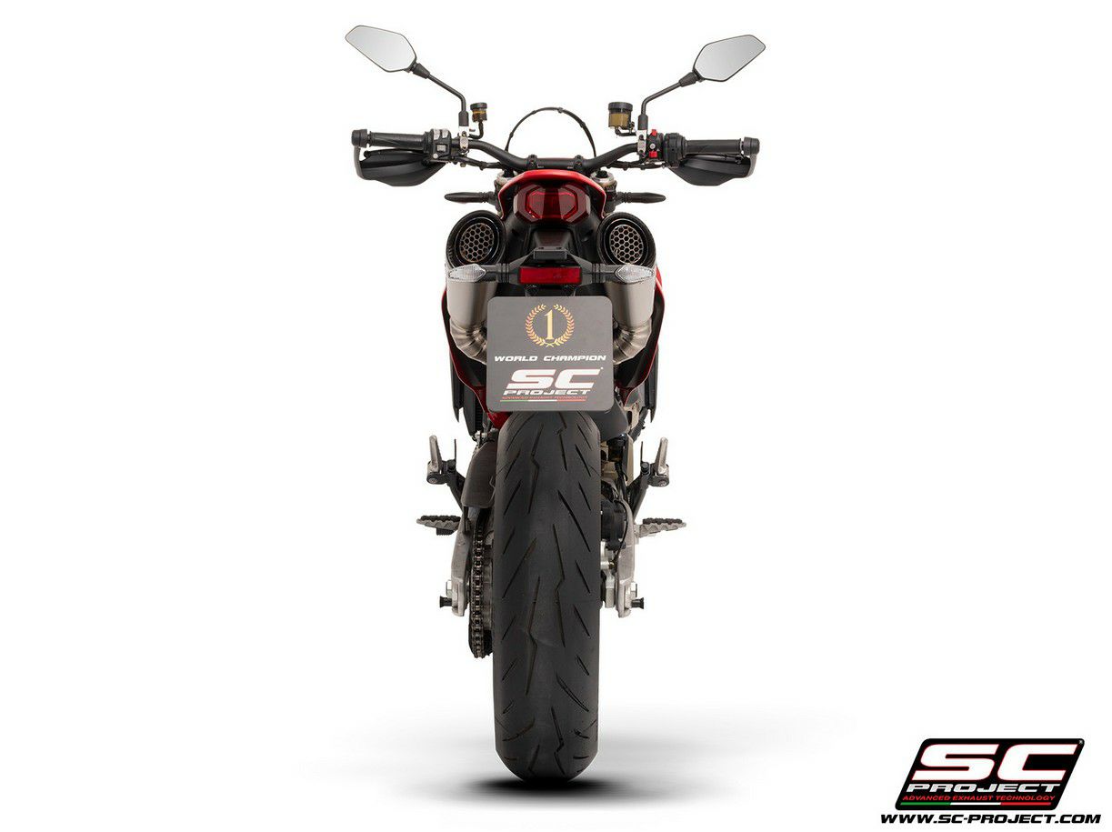 DUCATI ハイパーモタード698モノ/RVE スリップオンマフラー デュアル