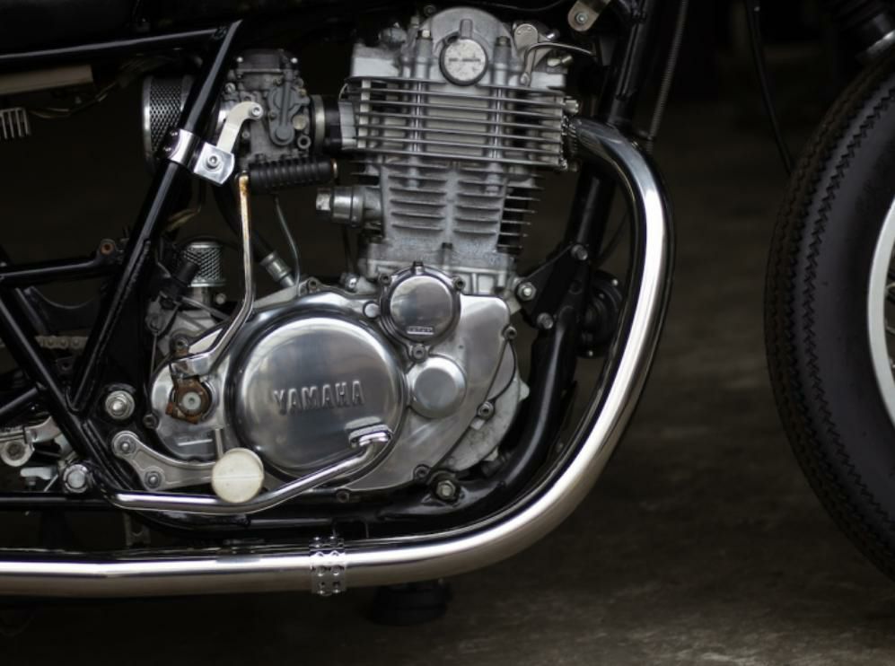 ヤマハ SR400/500 ヴィンテージマフラー フルエキ ダウン キャブ車