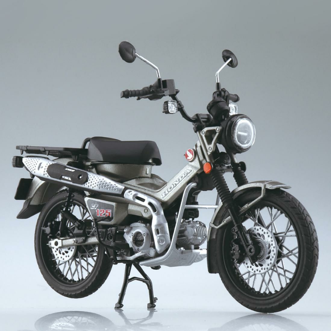 1/12 ホンダハンターカブ CT125 マットアーマードシルバーメタリック