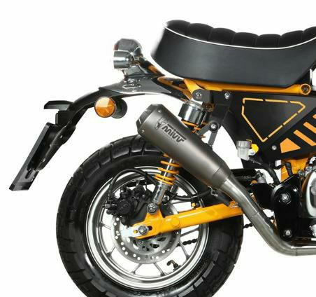 HONDA Monkey125 フルエキゾースト メガホンマフラー ステンレス