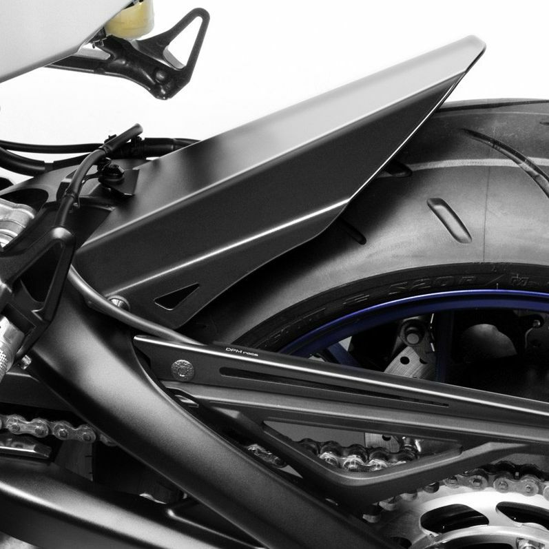 POWERBRONZE リア フェンダー カーボン/シルバー HUGGER ヤマハ MT-09