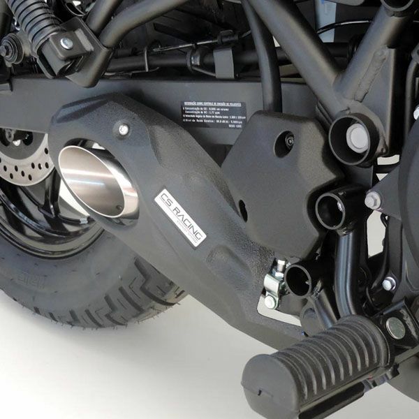 カワサキ エリミネーター400 フルエキゾーストマフラー CS レーシング