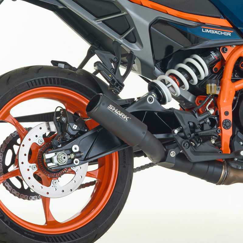 SHARK スリップオンマフラー RCT ステンレス HUSQVARNA Svartpilen 125