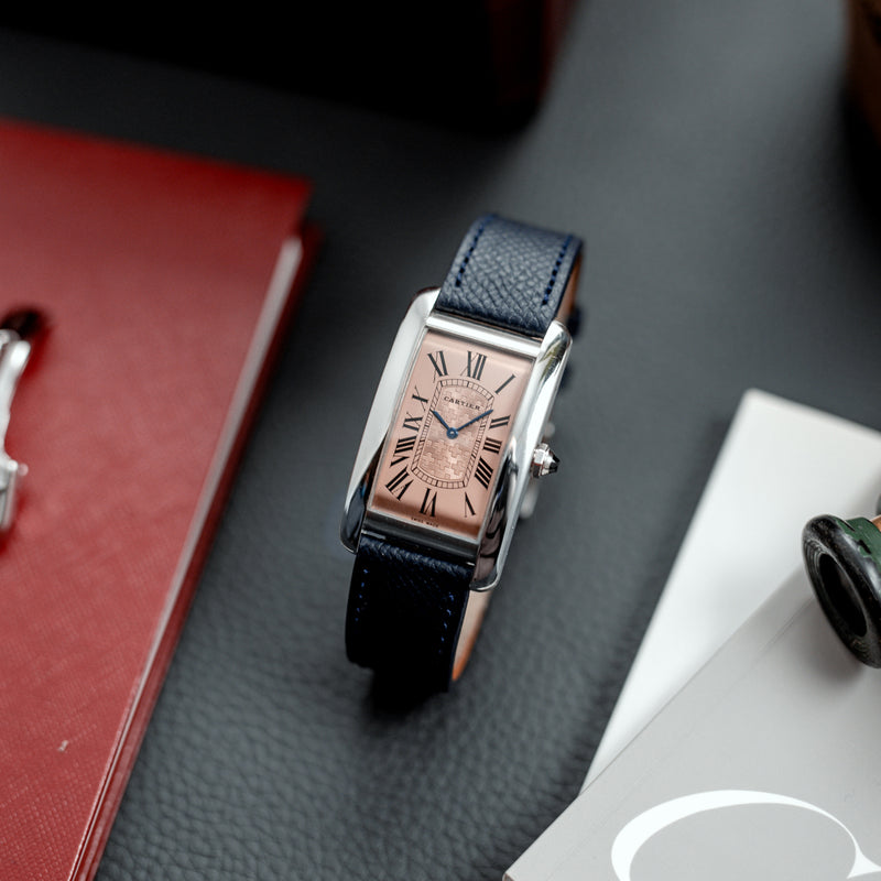 Cartier Tank Américaine 1734 - 150th Swiss Confederation - Salmon