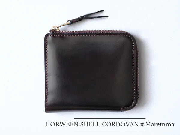 限定】L字ファスナー財布 “Cram”/ホーウィン コードバン×マレンマ