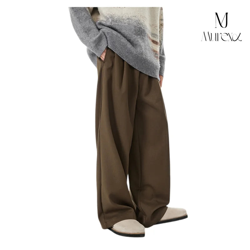 高級感×リラックス_Wide Tuck Pants – murexa