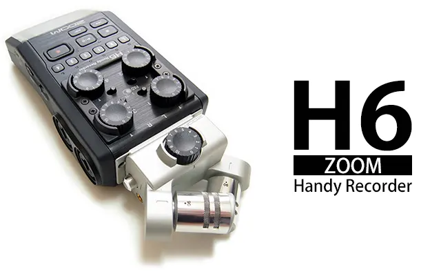 ドラム録音用にZOOM ハンディーレコーダー H6を購入 | Musible