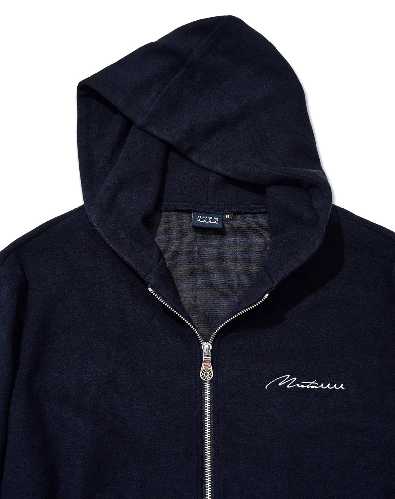 WEB限定］Safari × muta MARINE ライトニット ジップパーカー – muta