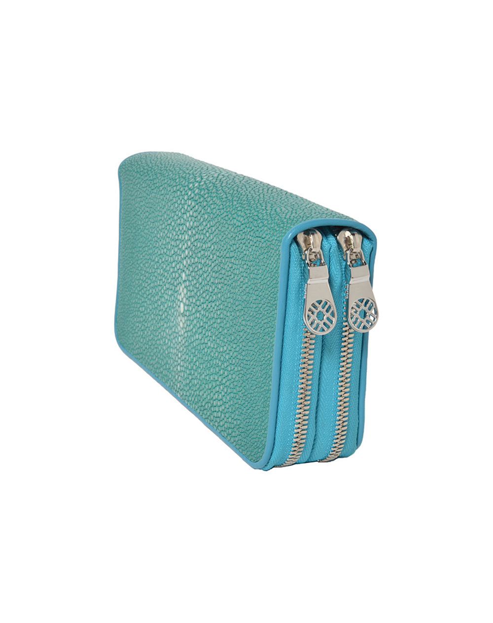 ガルーシャ・TWIN ZIP長財布(ターコイズ） – muta Online Store