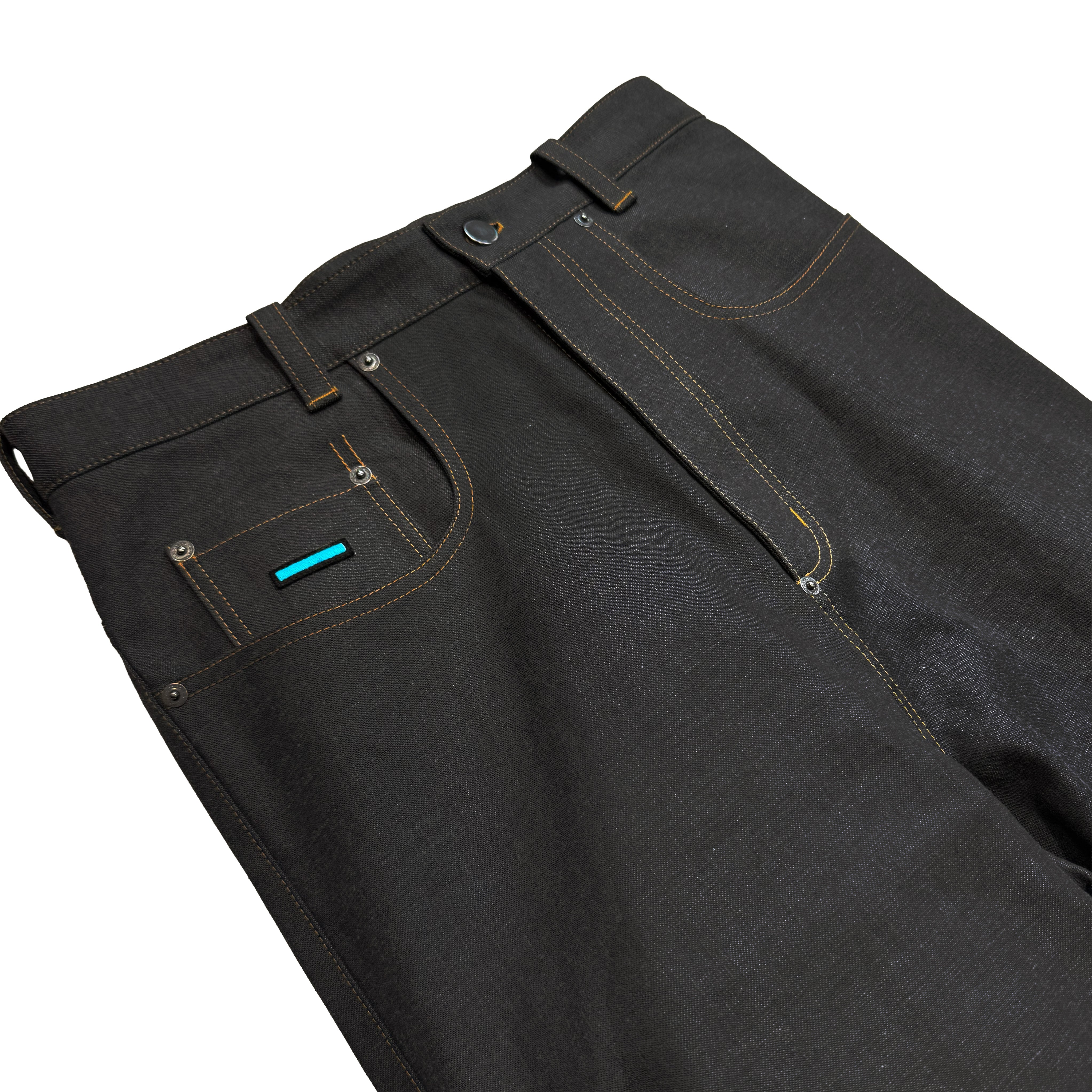 MUZE TURQUOISE LABEL - RIGID DARTS DENIM TROUSERS(INDIGO)ミューズ
