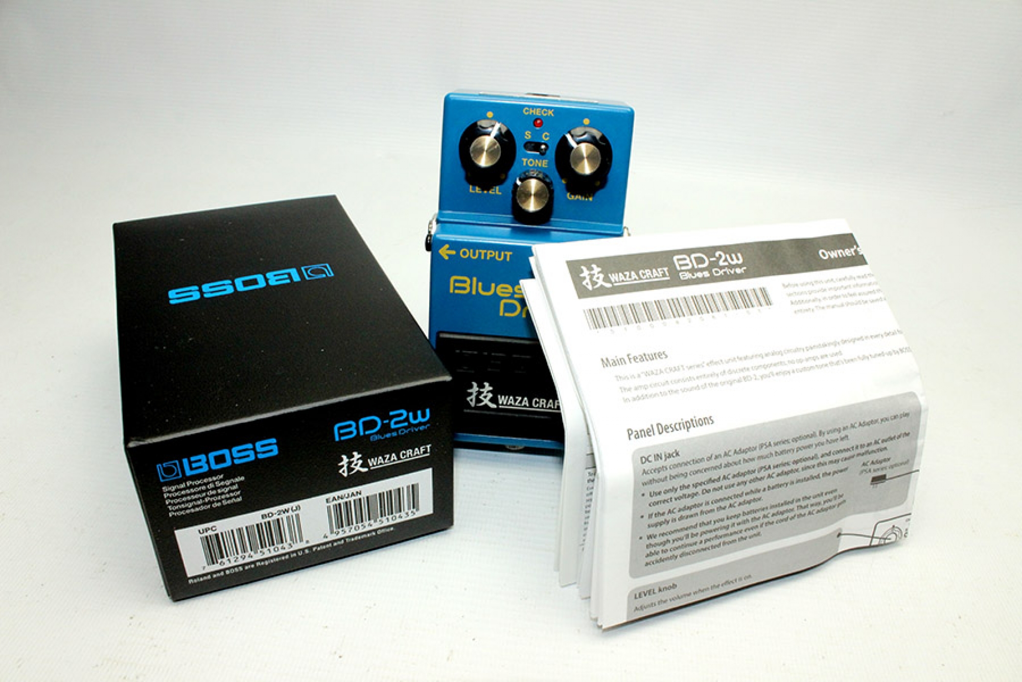 BOSS BD-2W Blues Driver Waza Craft