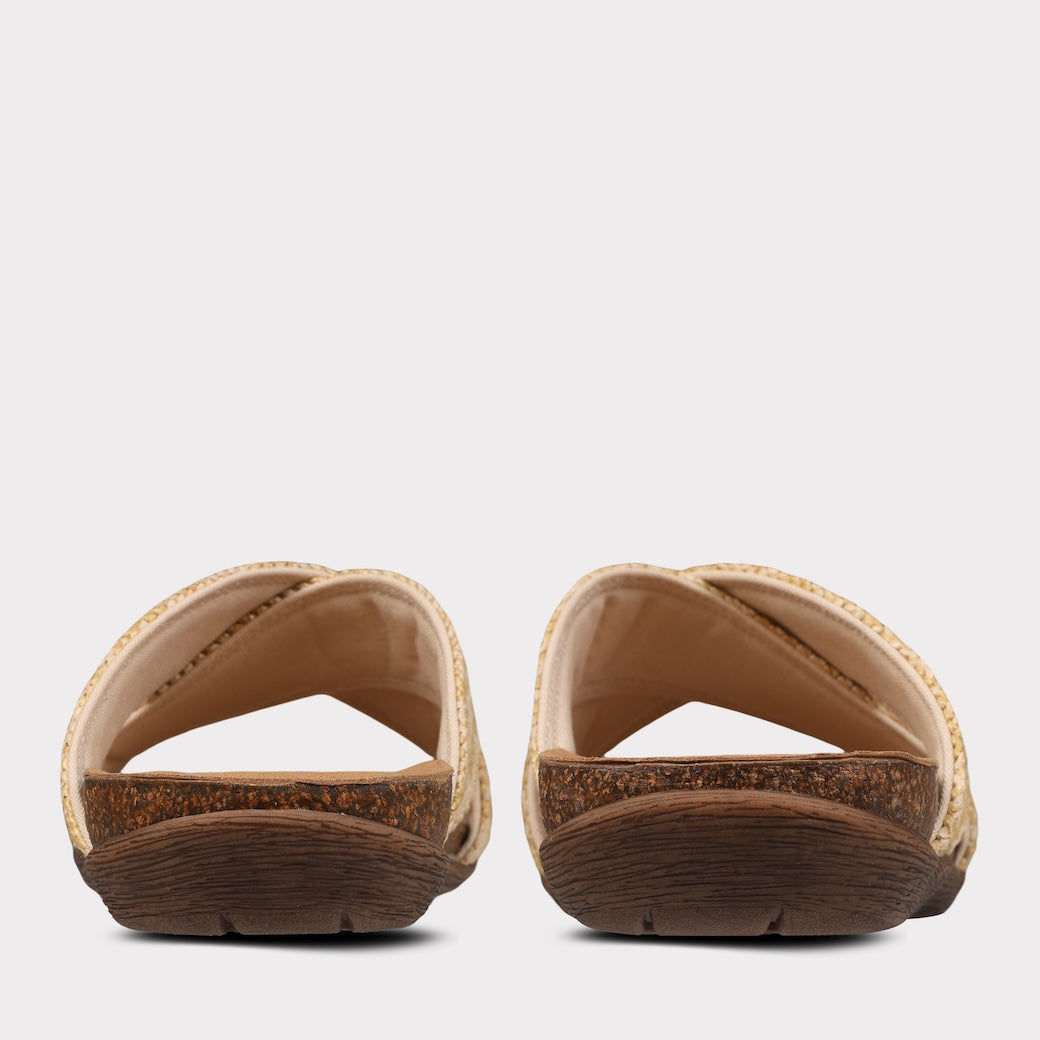 Leyla Women's Crossband Sandal - Mykos Footwear