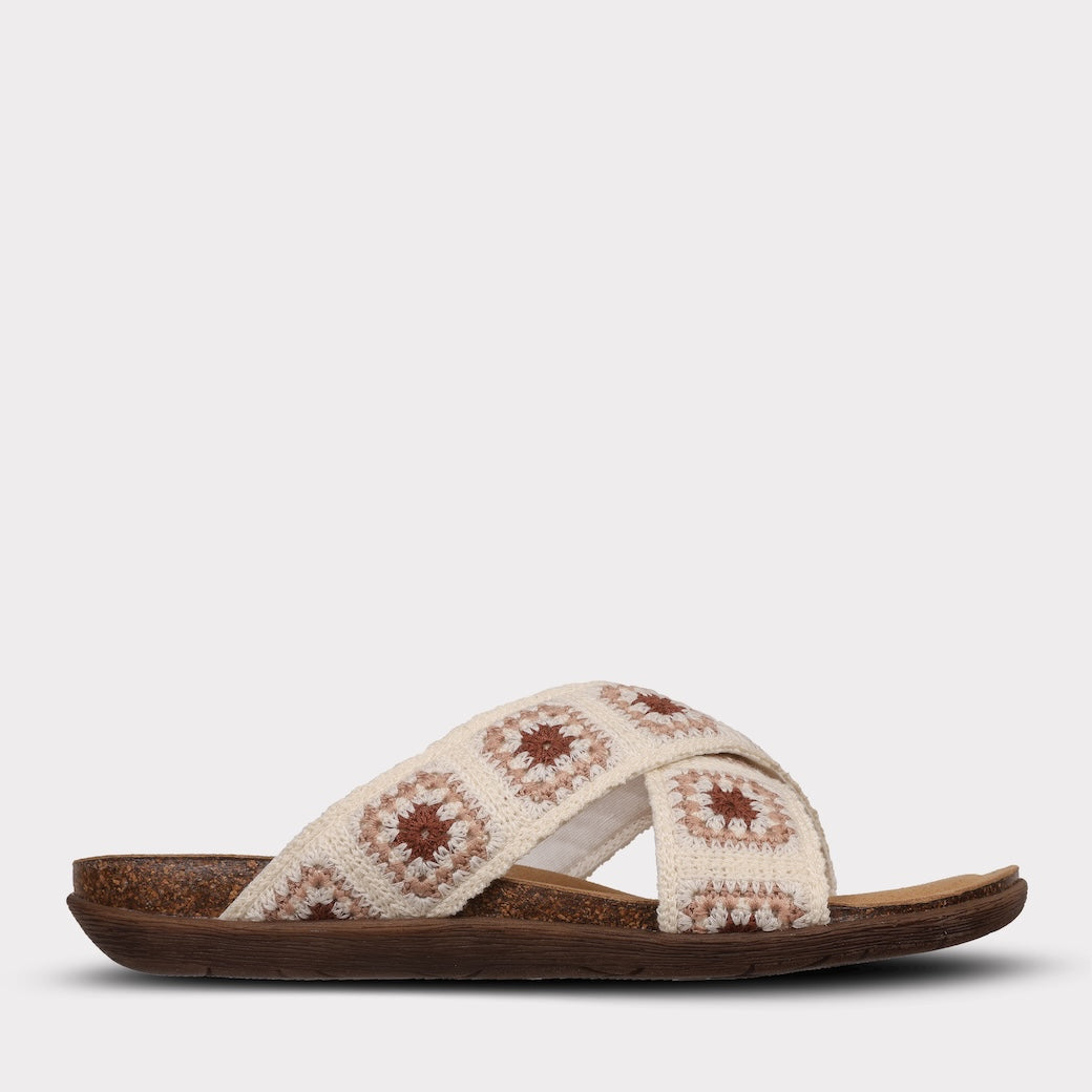 Leyla Women's Crossband Sandal - Mykos Footwear