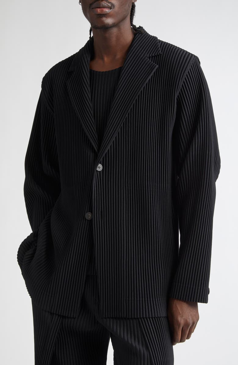 Homme Plissé Issey Miyake Basics Pleated Blazer | Nordstrom