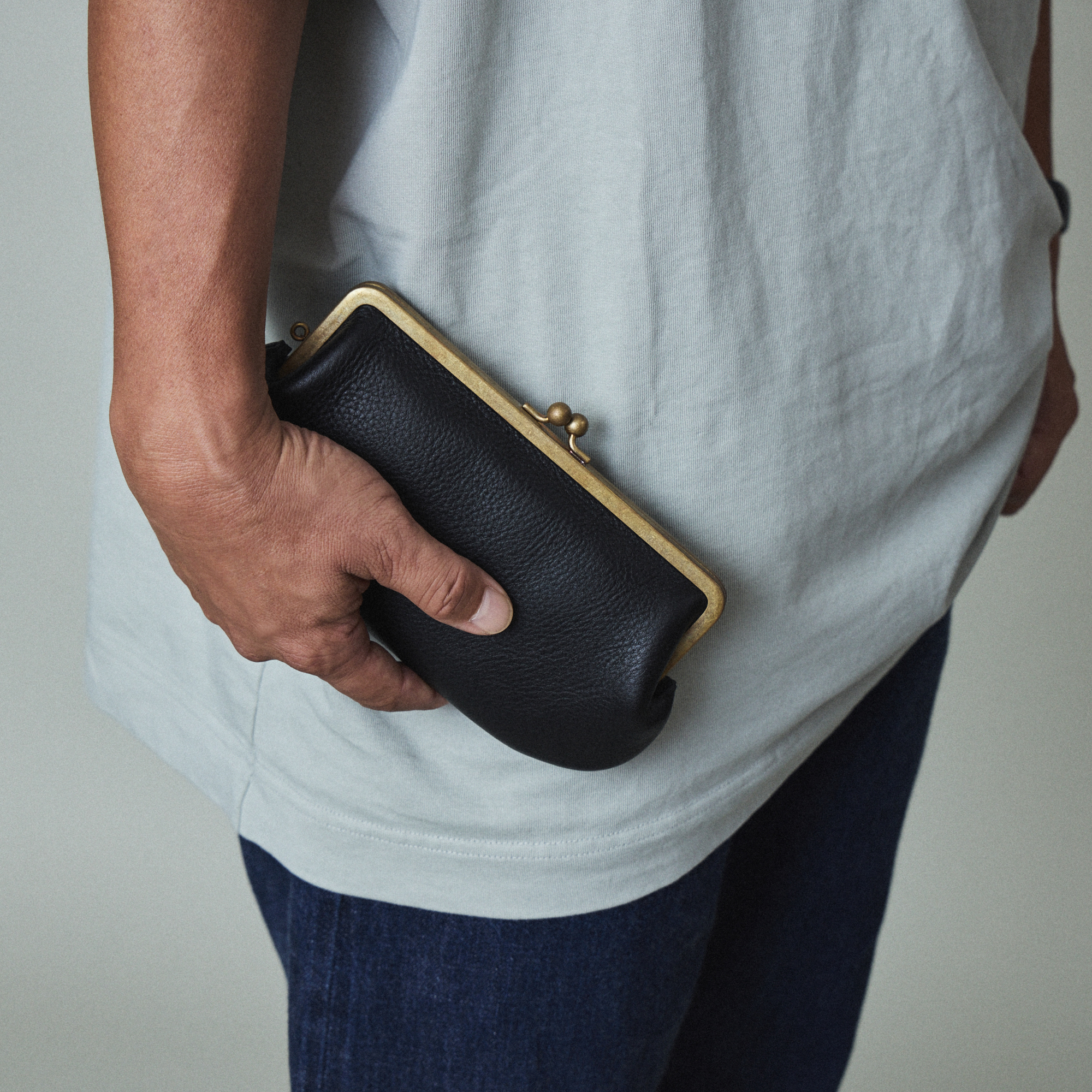 N25 | がま口財布 Lサイズ(タープ付きモデル)