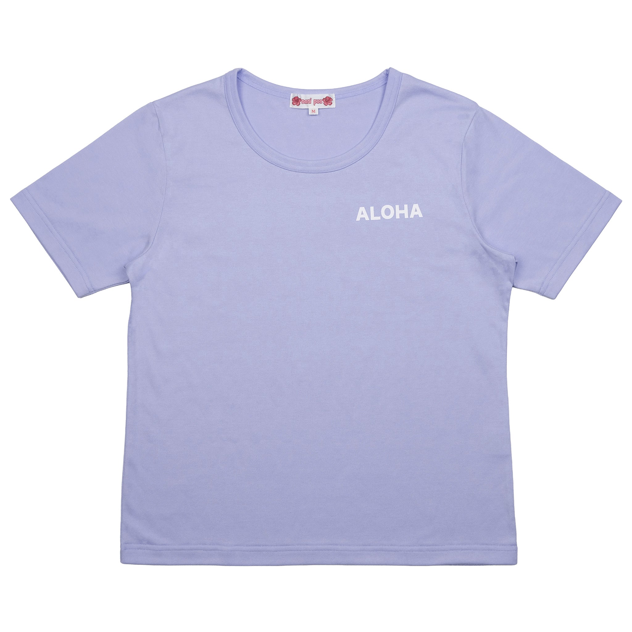 ナニプア 半袖Tシャツ ALOHA パームツリー