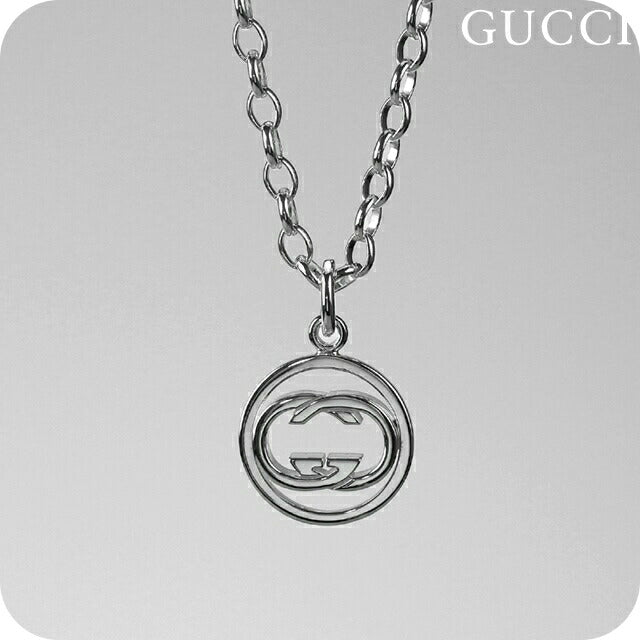 グッチ ネックレス GUCCI チェーン ペンダント シルバー925 ユニ