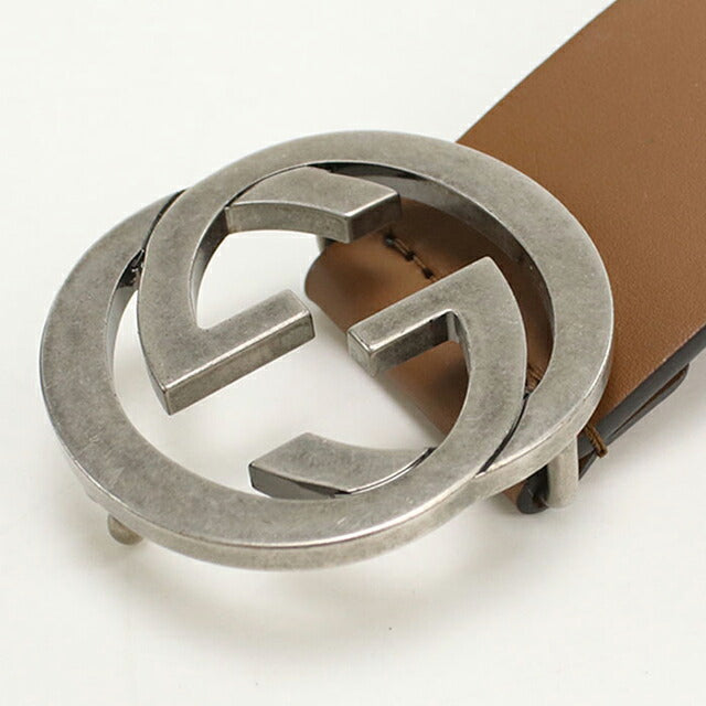 中古 グッチ ベルト メンズ ブランド GUCCI インターロッキングG