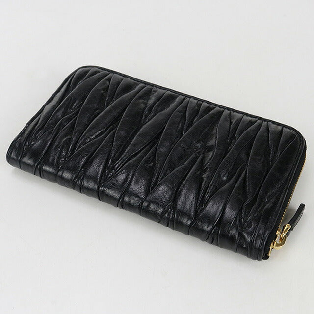 中古 ミュウミュウ 長財布ラウンドファスナー レディース ブランド