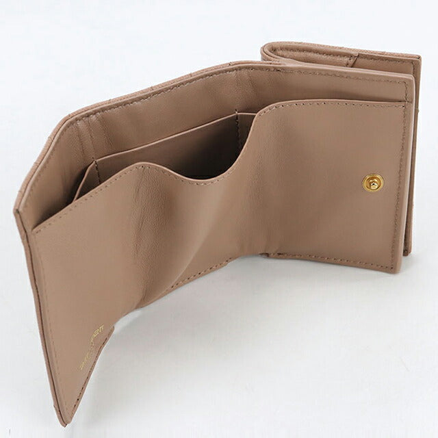 中古 サンローラン 三つ折り財布 レディース ブランド SAINT LAURENT