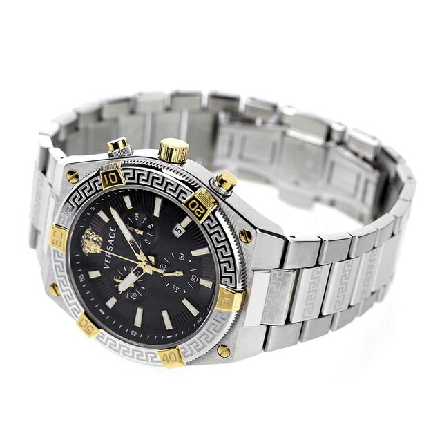 ヴェルサーチ スポーティー グレカ クオーツ 腕時計 ブランド メンズ