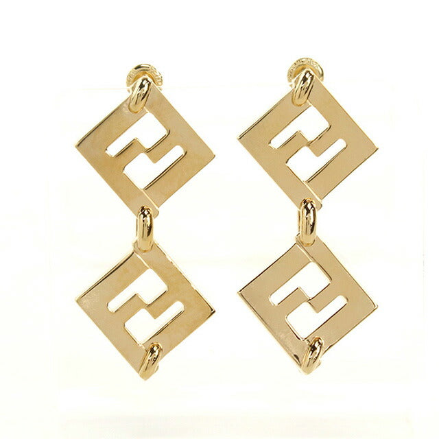 フェンディ ピアス レディース ブランド FENDI 8AK789 ゴールド