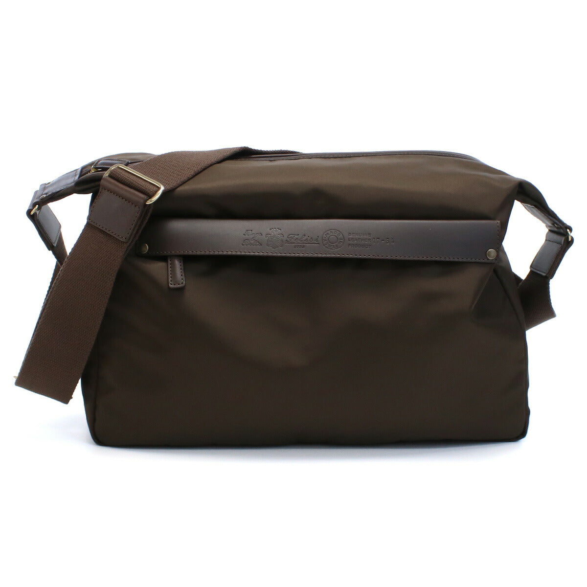 フェリージ 斜め掛けショルダーバッグ メンズ ナイロン レザー