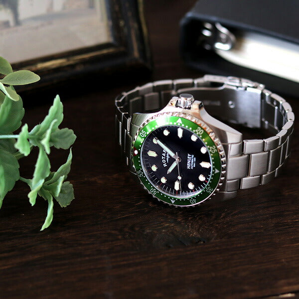 ロータリー ROTARY 腕時計 自動巻き 機械式 メンズ 時計 ヘンリー 41mm