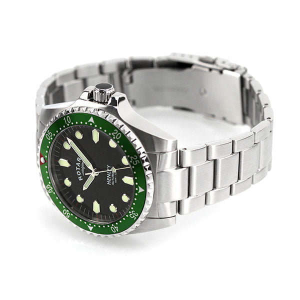 ロータリー ROTARY 腕時計 自動巻き 機械式 メンズ 時計 ヘンリー 41mm