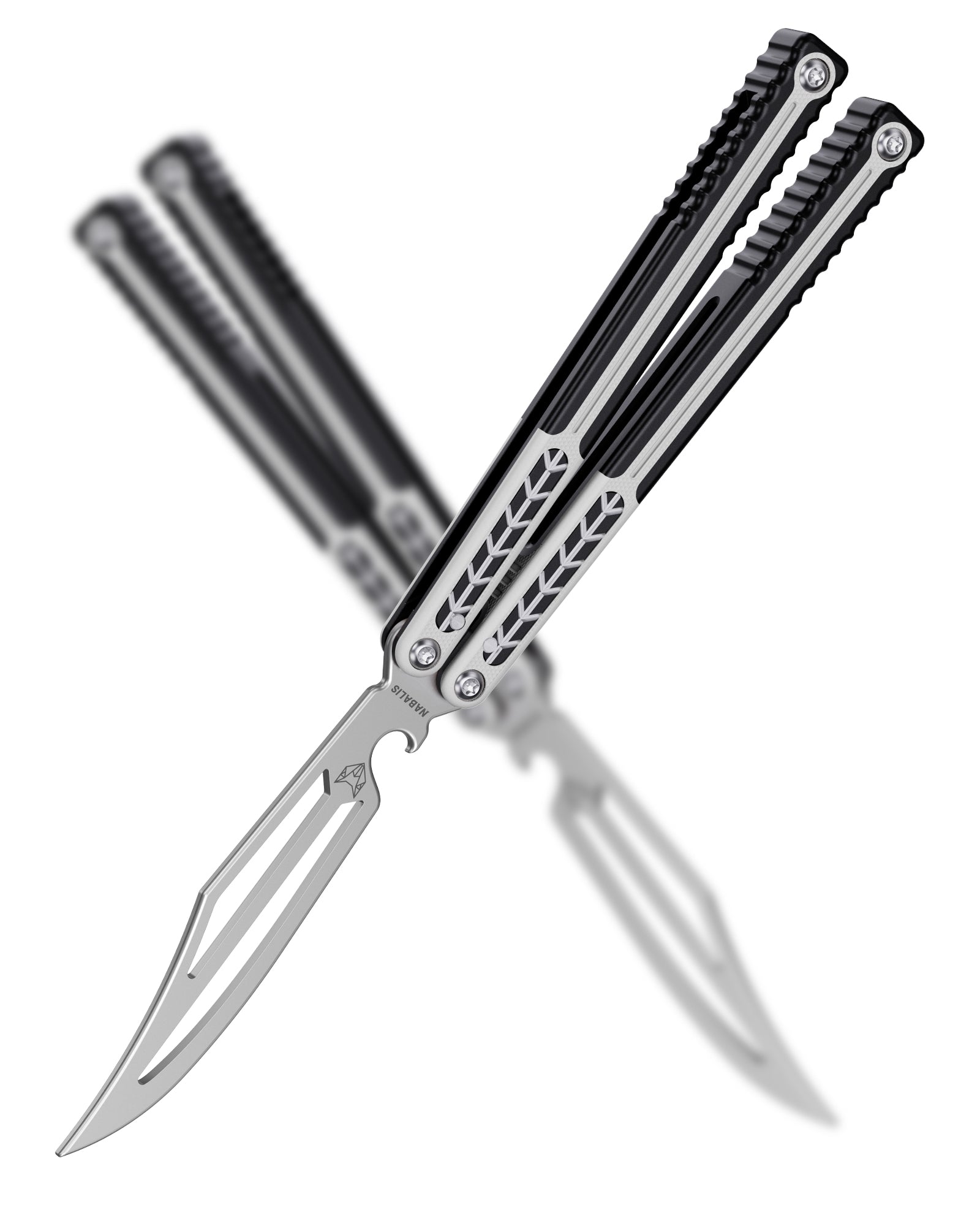 Nabalis Vulp Pro Balisong バタフライ ナイフ トレーナー G10 &amp