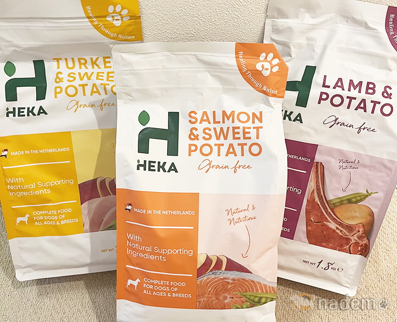 HEKAのグレインフリードッグフード3種類の原材料や安全性をチェック