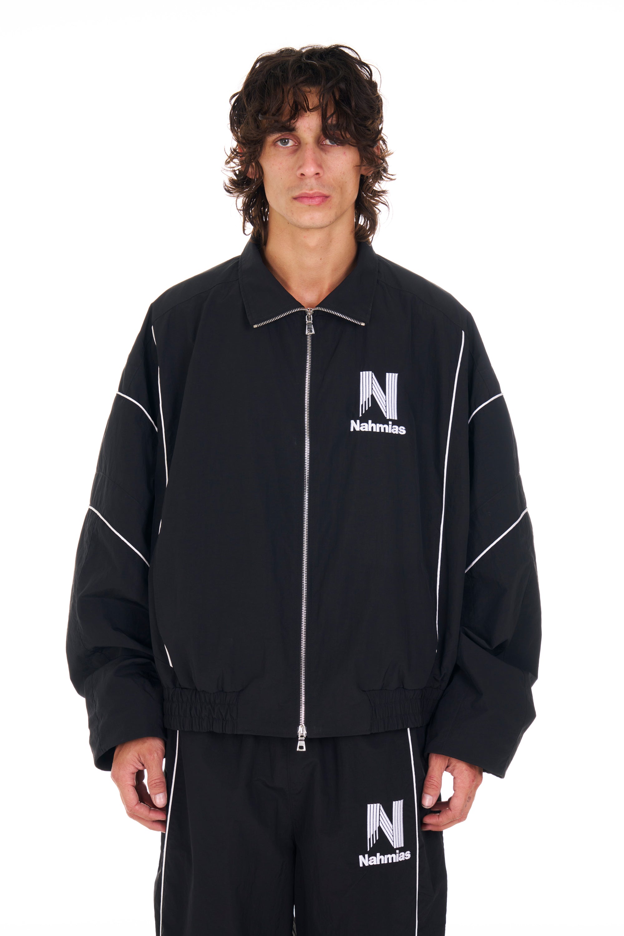 Warm Up Jacket Black – NAHMIAS