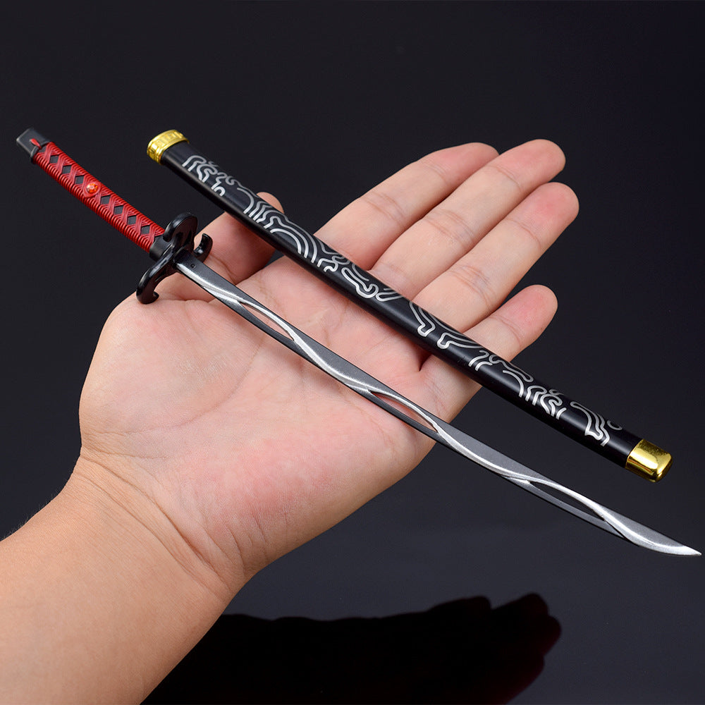 Nakorara ゼルダの伝説 風斬り刀 鞘付 26cm ブレワイ武器 ダイキャスト