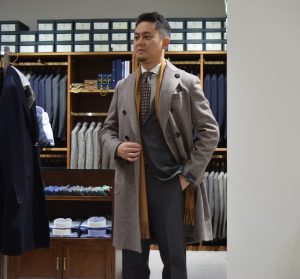 英国過ぎないソフトなツイード！！ ～LARDINI ラルディーニ ダブル