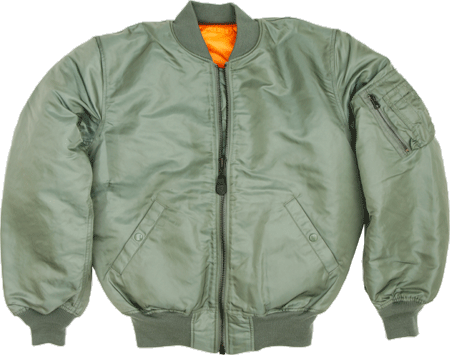 MA-1 1968 TYPE-D MIL-J-8278D ミリタリーショップ 革ジャン 中田商店