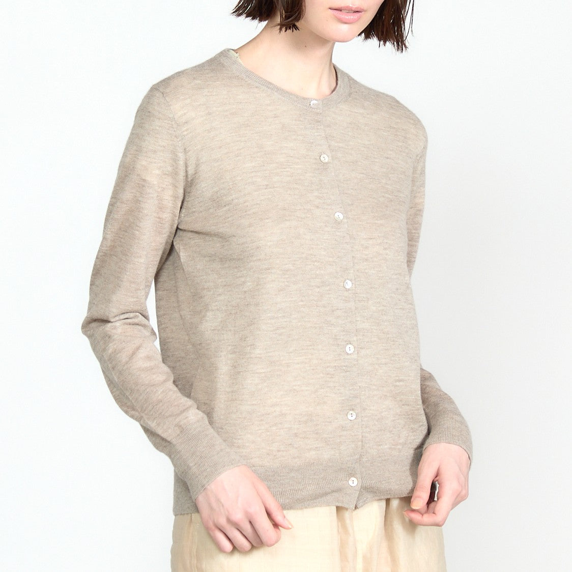 cashmere knit cardigan(カシミヤ100％ニットカーディガン)