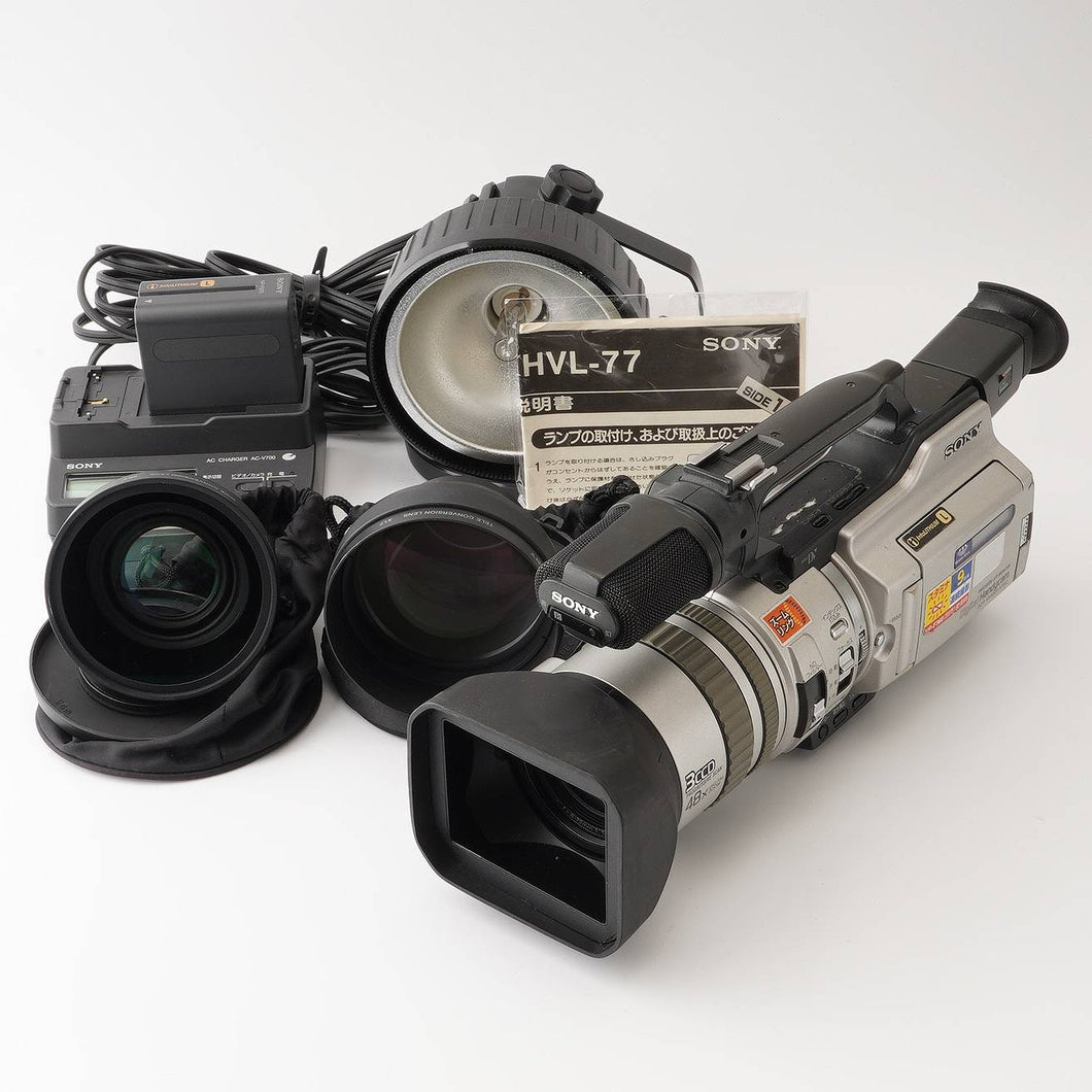 ソニー Sony DCR VX2000 / 12x 6-72mm F1.6 TELE CONVERSION LENS VCL