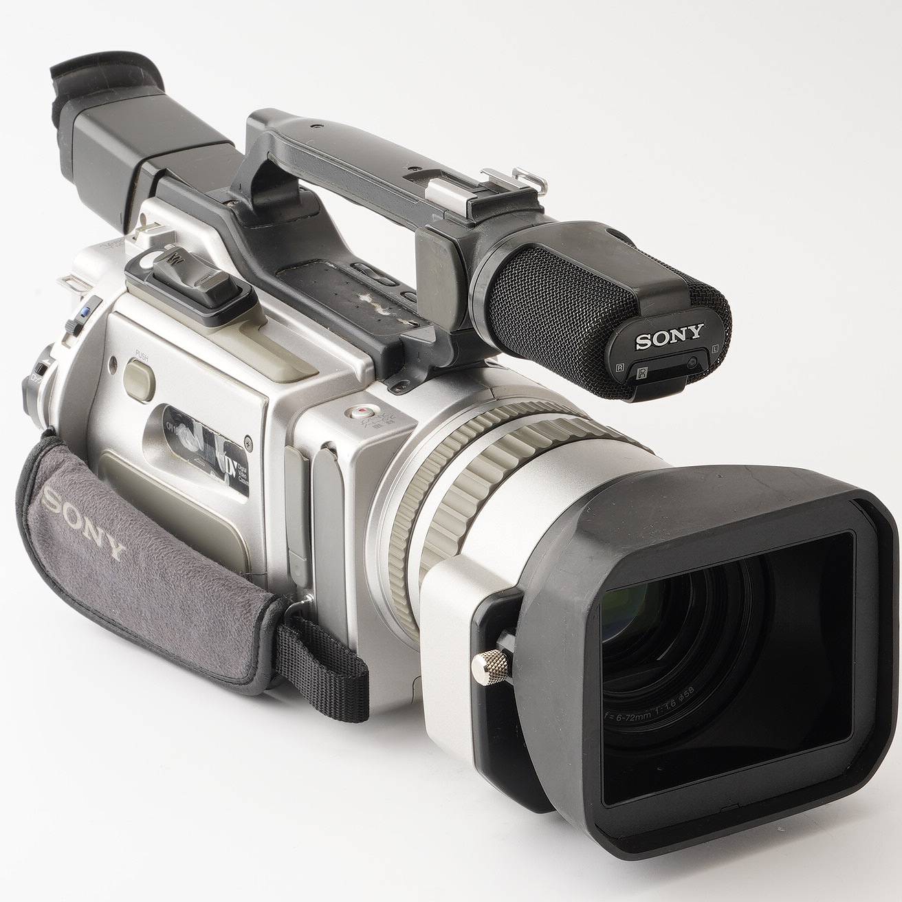 ソニー Sony DCR VX2000 / 12x 6-72mm F1.6 TELE CONVERSION LENS VCL