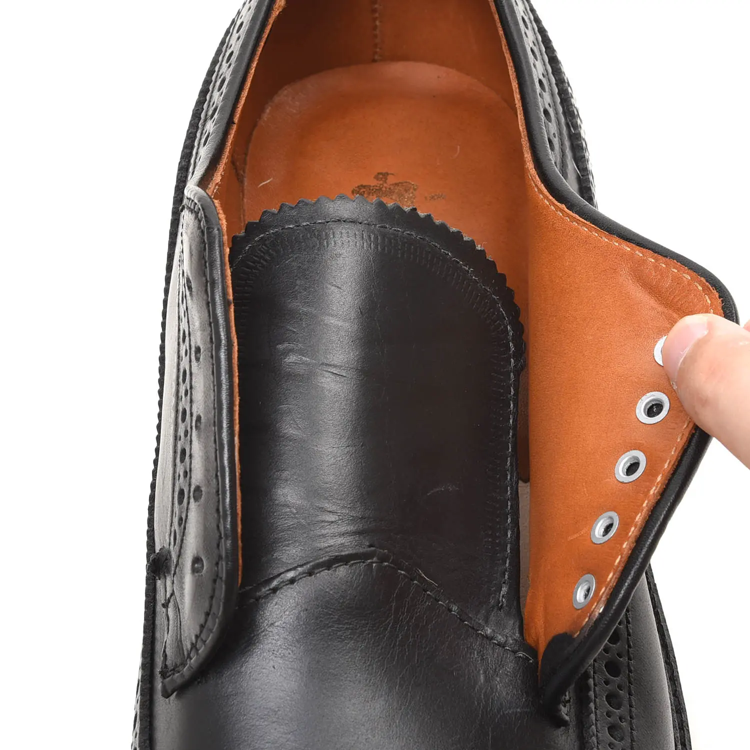 オールデン 97522 LONG WING バリー クロムエクセル BLACK