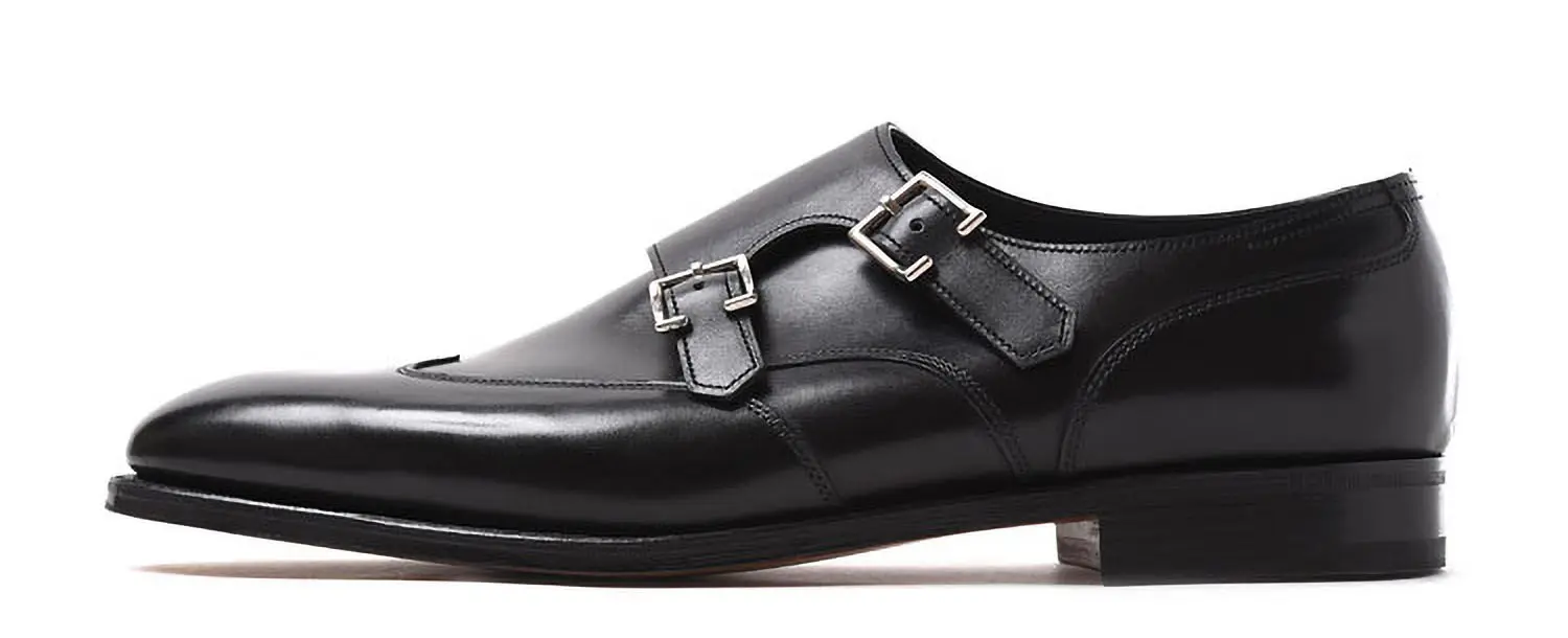 ジョンロブ EMBER 7000 ダブルモンク CALF M/W (ブラック)