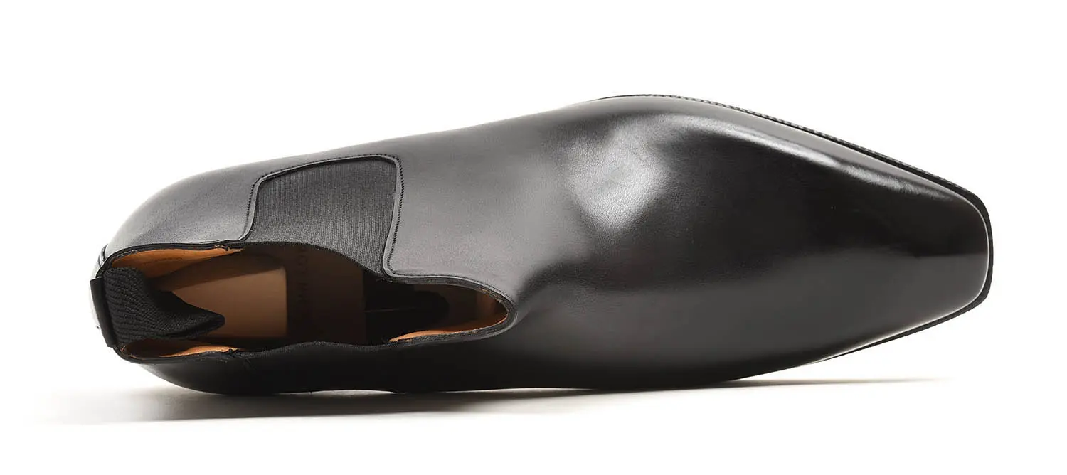 最高に美しいサイドゴアブーツ】ジョンロブ KENSINGTON OXブラック