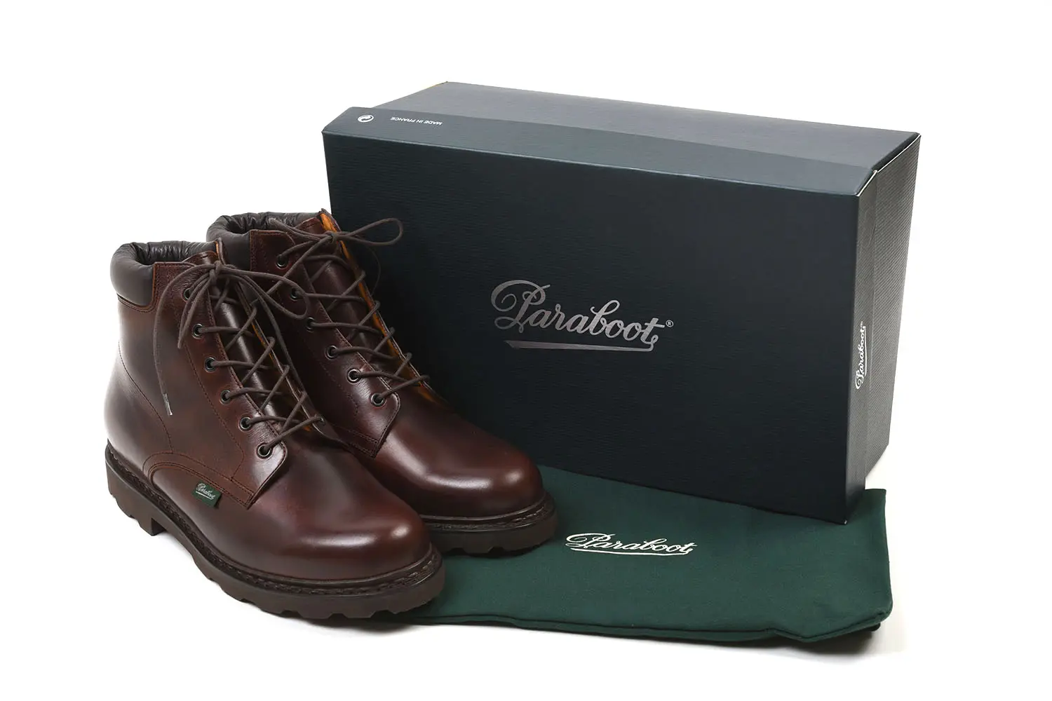 パラブーツ BERGERAC｜堅牢ノルヴェイジャン製法のリスレザーブーツ