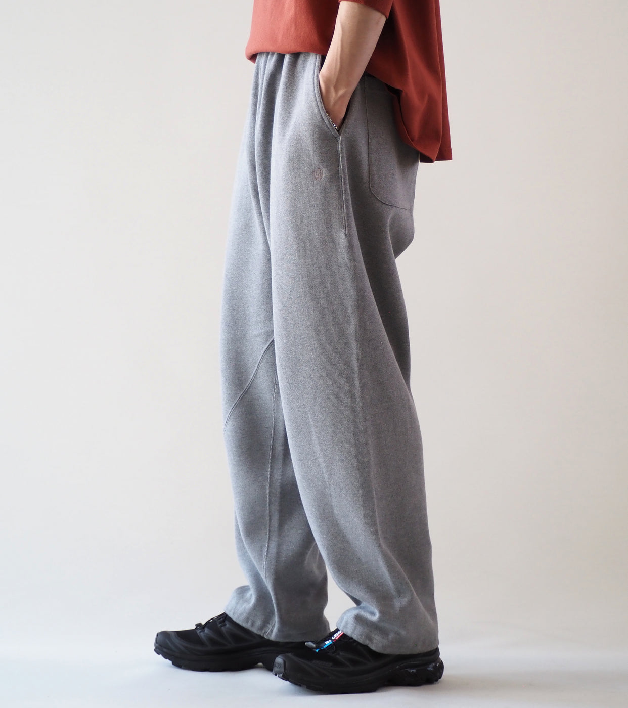 nanamica Sweat Pants, Heather Gray – Navyblue