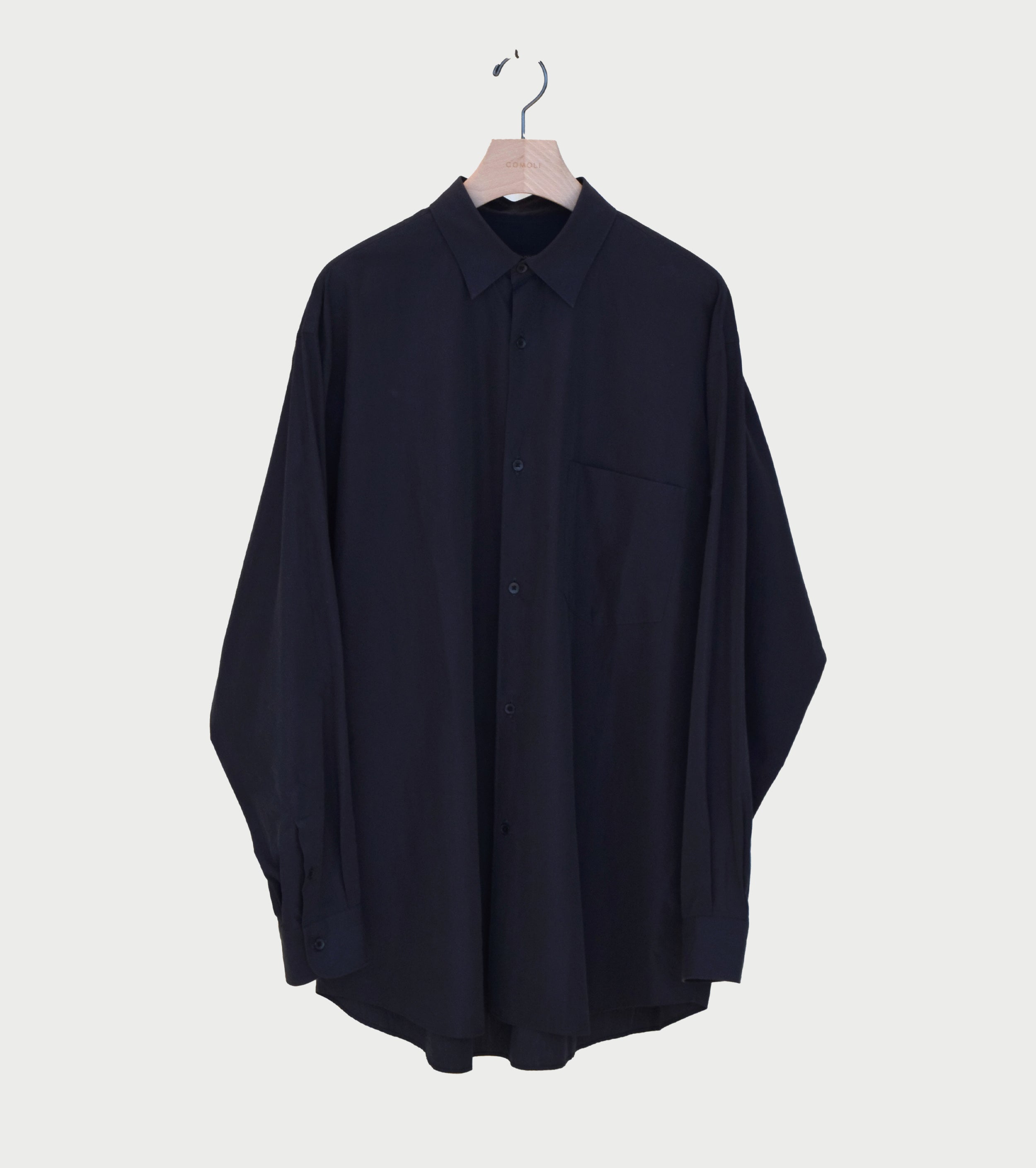 COMOLI コモリシャツ, Navy – Navyblue