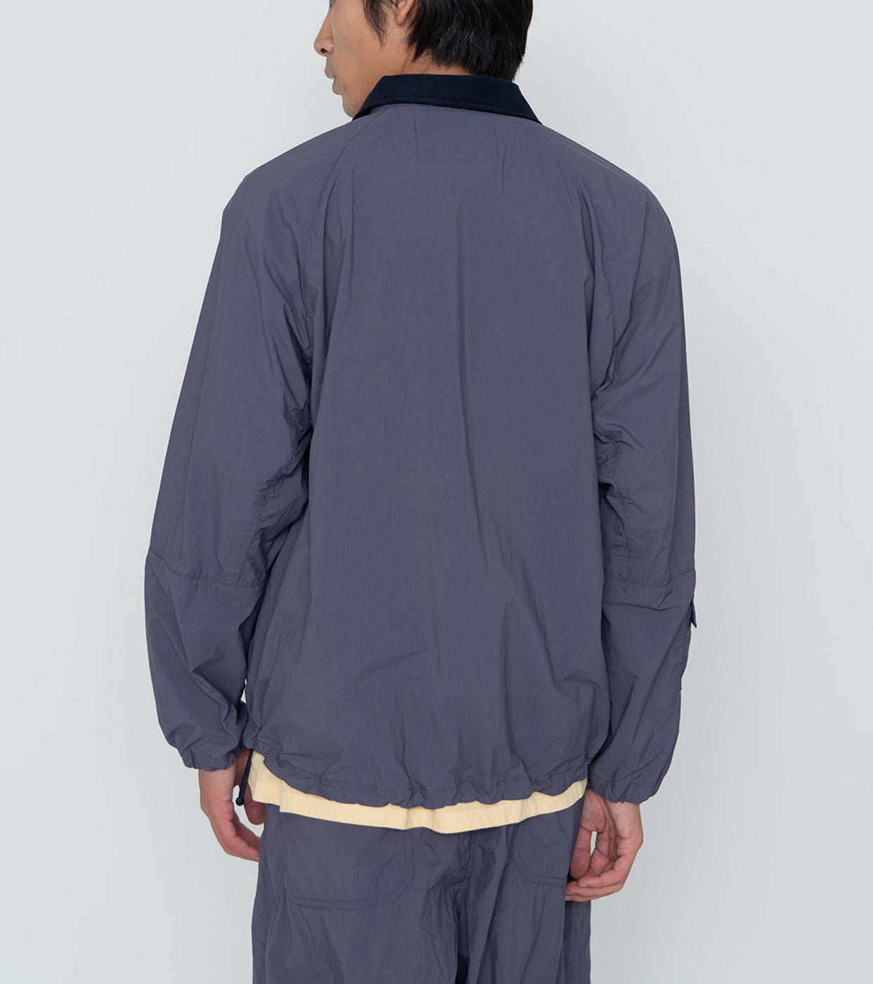 Nylon Ripstop Field Jacket, Dusty Purple – Navyblue