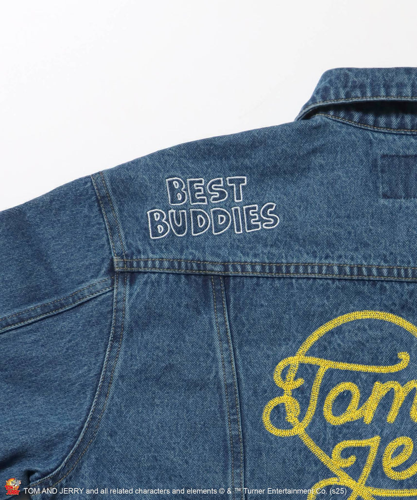 SEQUENZ（シークエンズ）】TJ CHAIN EMB.DENIM JACKET / オーバー